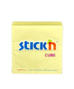 Post-it notes, gul - 400 ark (76x76mm)