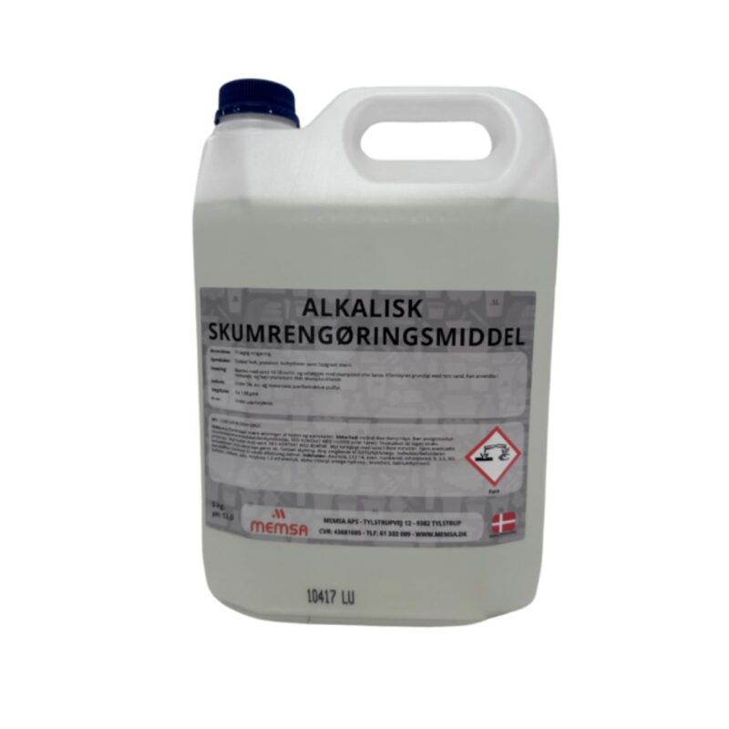 Alkalisk skumrengøringsmiddel med klor (5 kg)