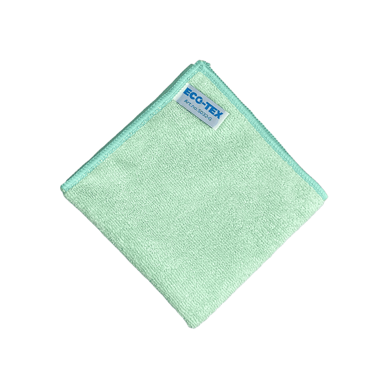 MEMSA PRO Microfiberklud 32x32 cm ECO-TEX SOFT - Grøn