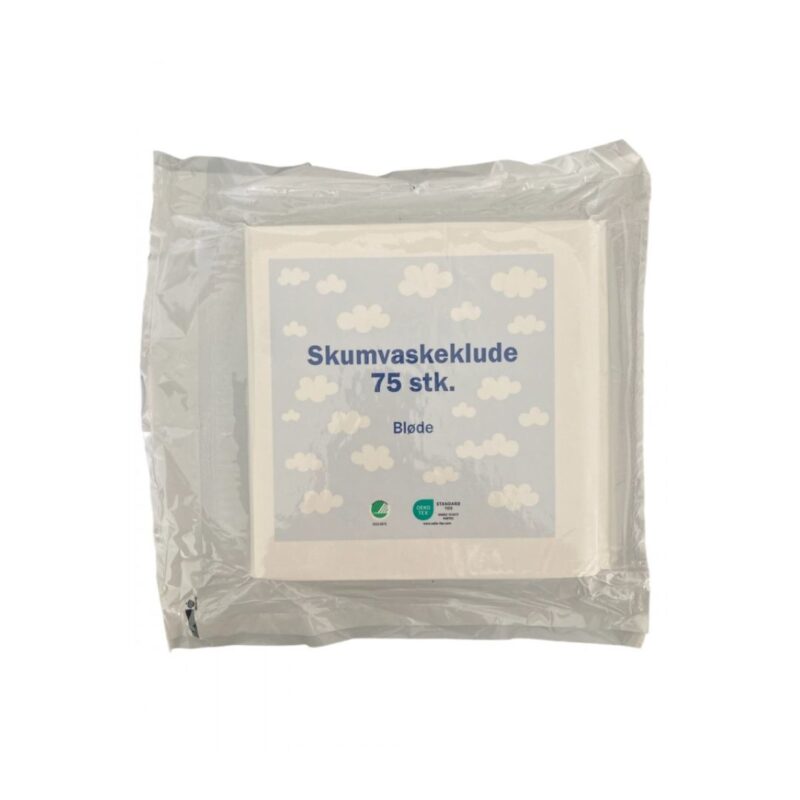 Skumvaskeklude 75 stk