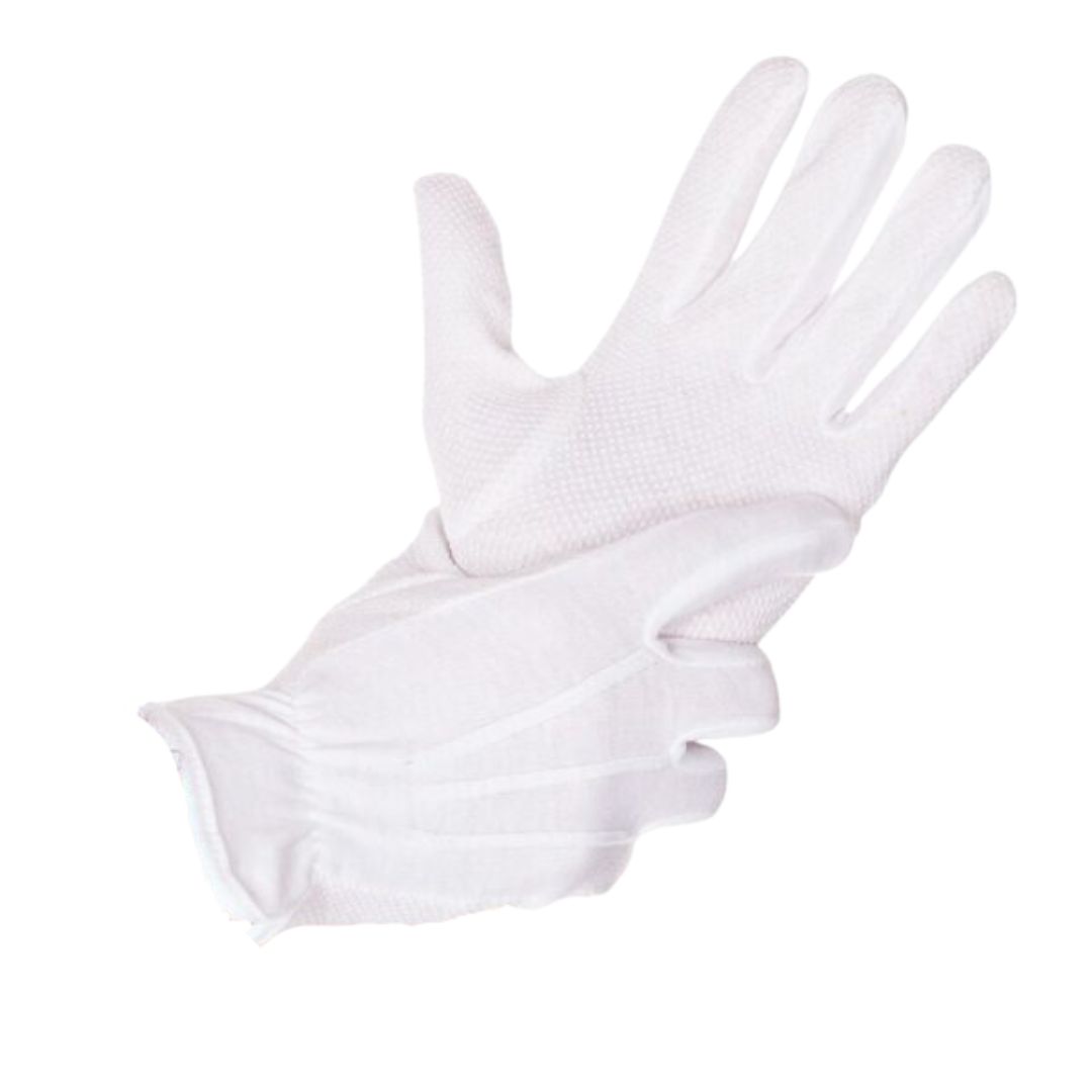 Bomuldshandsker (inderhandsker) - (one size)