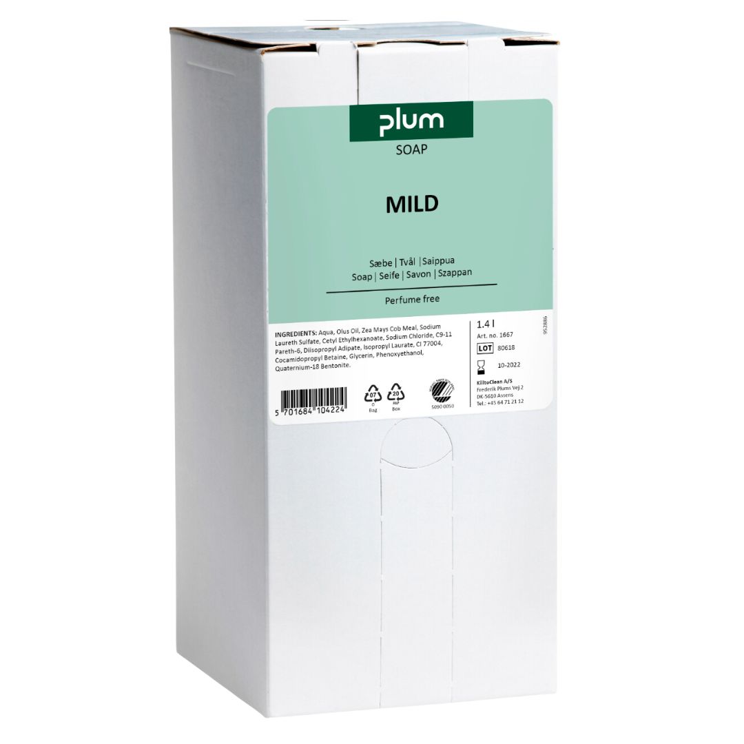 Cremesæbe Plum Mild uden Farve/Parfume til MP2000 1.4 ltr