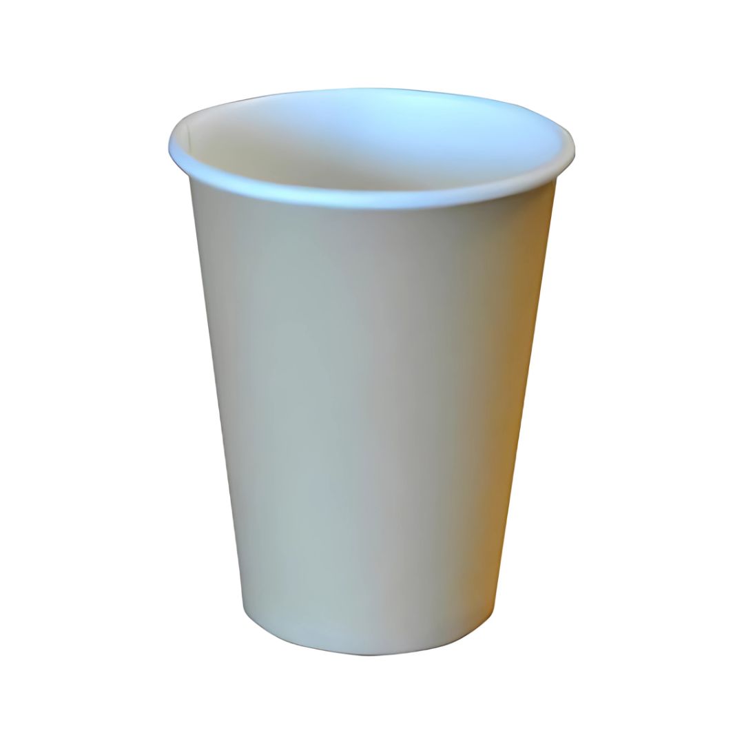 Kaffebæger Pap Ø70xH90mm 21cl 7.5oz Single Wall Til Automat Brun Catersource