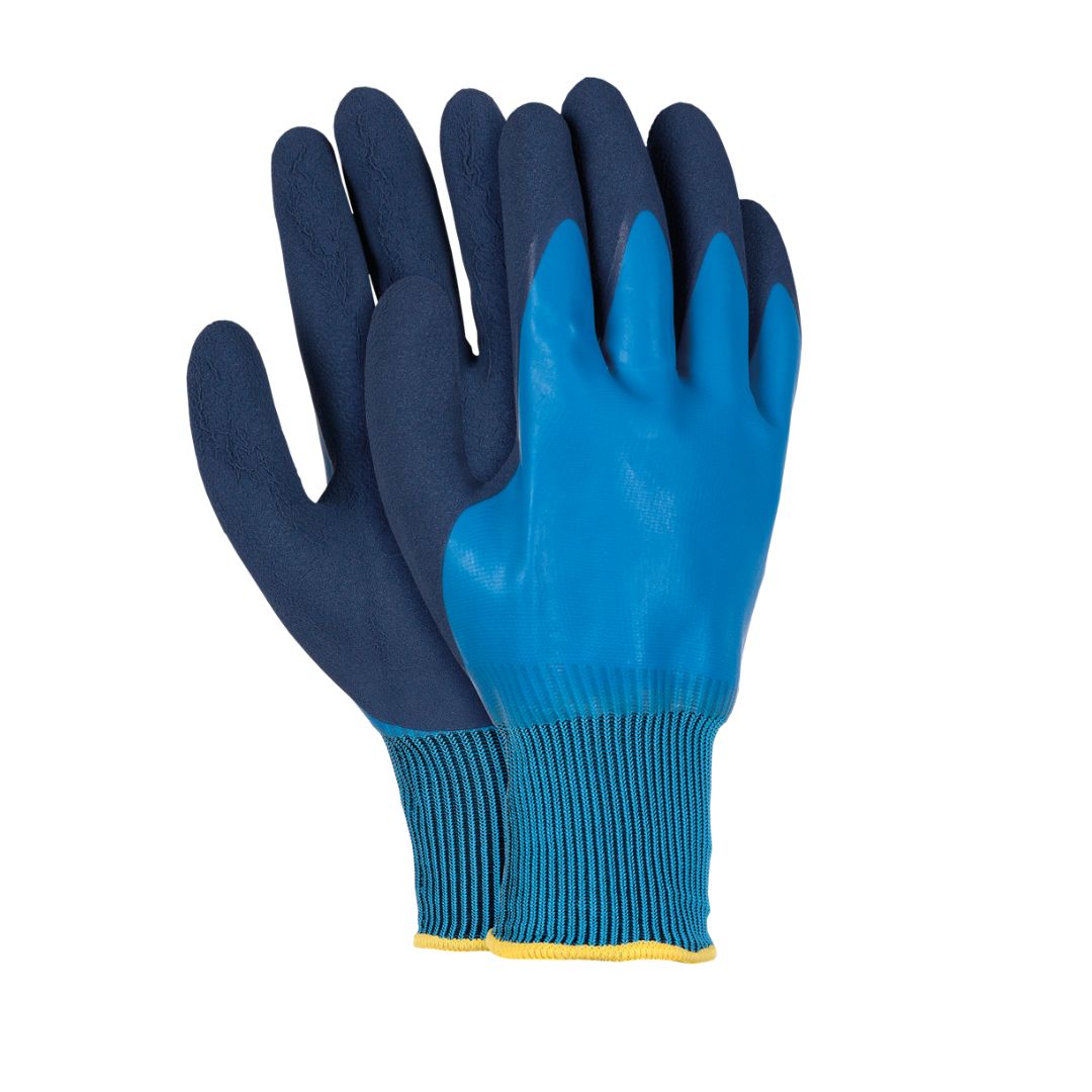 Arbejdshandsker OX-DEEPON - vandtætte - Blå