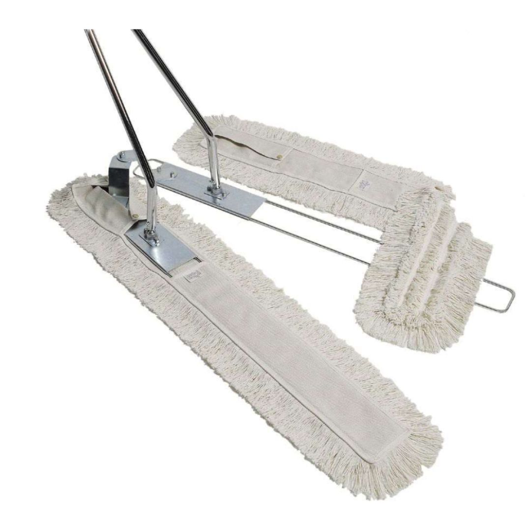 Bomuldsmoppe til saksmoppe, 2x100 cm