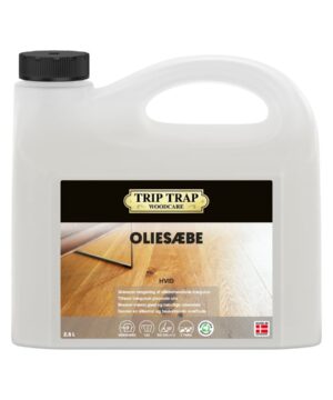 Vaskepleje Trip Trap Oliesæbe Hvid uden VoksParfume 2.5 ltr