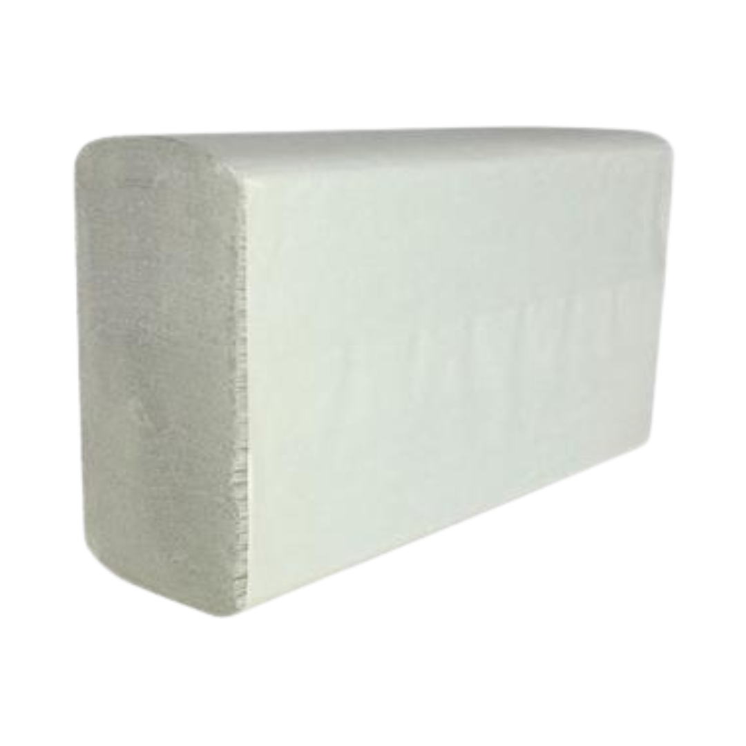 Håndklædeark Papernet Standard Z-Fold 1-lag L24xB20.3xD8cm Genbrug Hvid