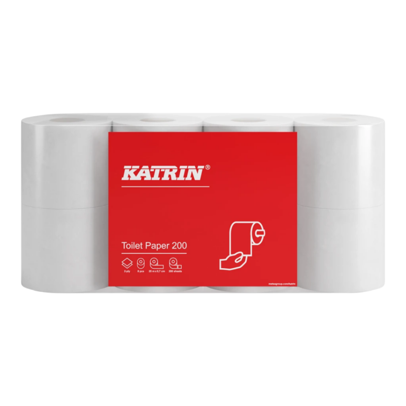 Katrin 200 Toiletpapir 2-lag 25m