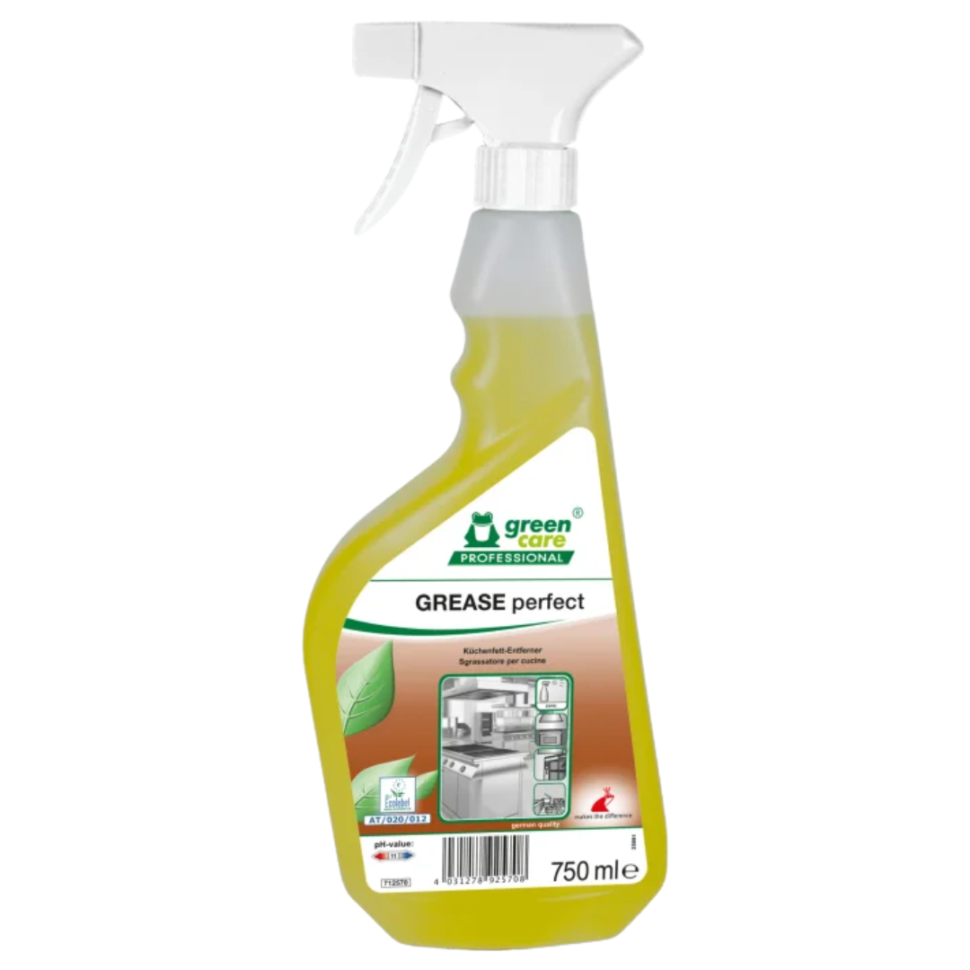 Grundrengøring Grease Perfect 750ml uden Parfume Gul klar-til-brug til køkkener