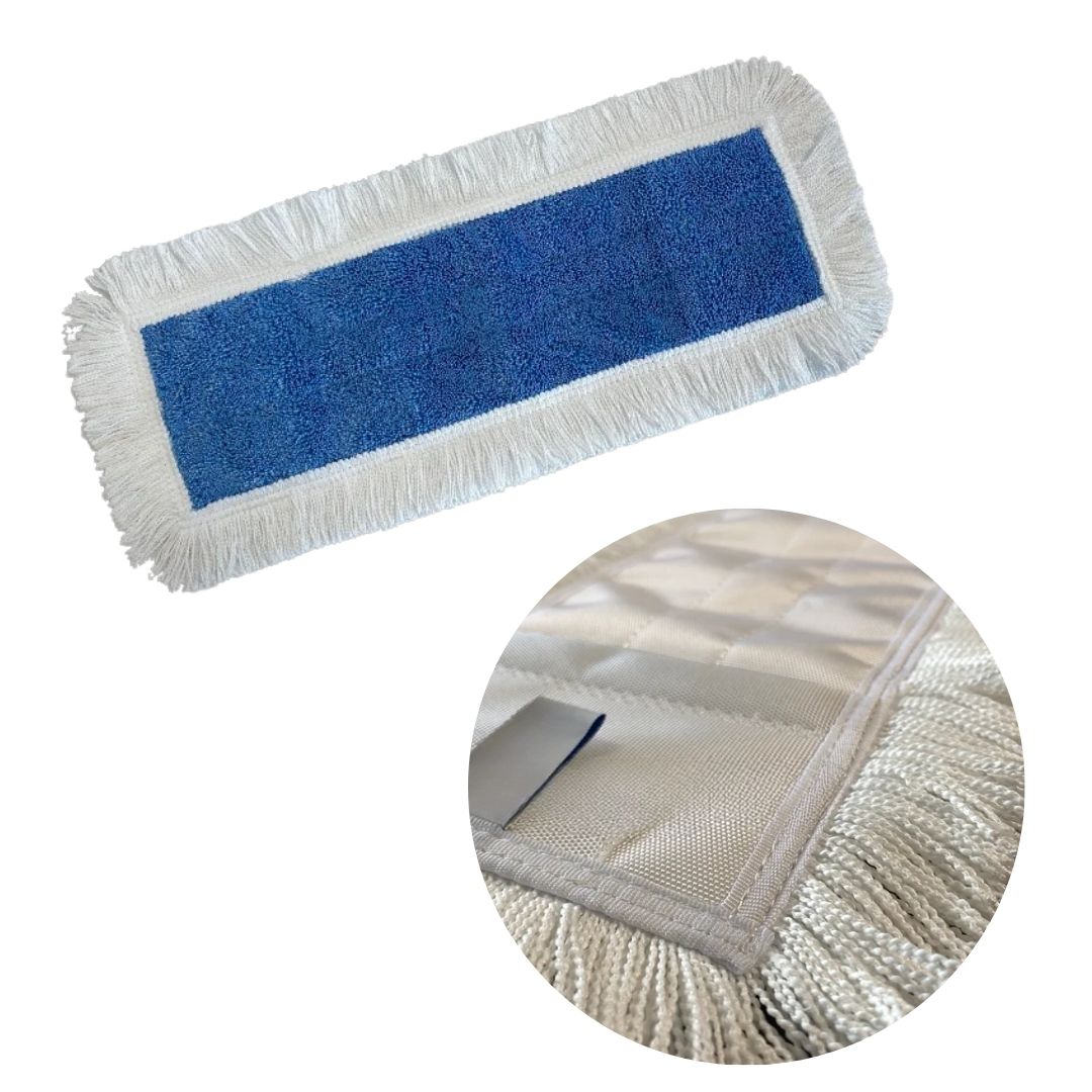 MicroPlus PRO Microfibermoppe med lommer 40 cm