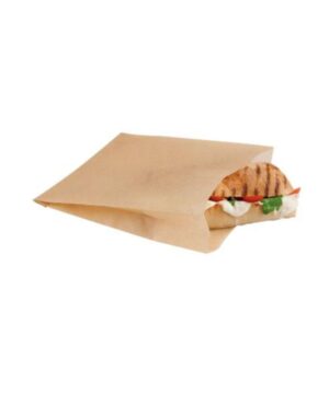Sandwichpose 170x195 mm til Ovn Papir Brun