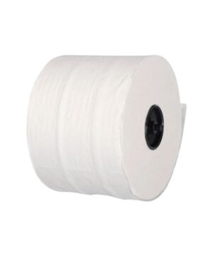 Toiletpapir, 2-lags, 100m x 9,8cm, Ø13,4cm, hvid, 100% nyfiber, (36 stk.)