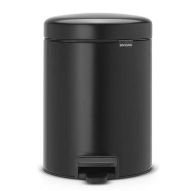 Pedalspand Brabantia NewIcon 5 l (Mat sort stål/plast)