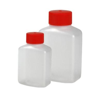 Flaske 30 ml med rødt låg til sojasauce - 100 stk