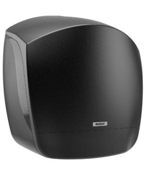 Dispenser Toiletpapir Katrin Gigant S Mini L15.4xB24.4xH25.4cm Plast Sort