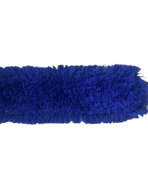 Acrylmoppe 60 cm med lommer, blå