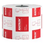 Toiletpapir Katrin System 2-lags Ø135mm L92mxB99mm Perforeret Nyfiber Hvid