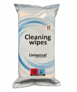 Cleaning Wipes/Rengøringsklude,  40 stk