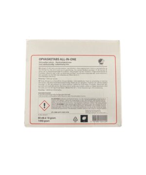 Svanemærkede All in One opvasketabs