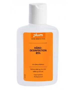 Hånddesinfektion Gel Plum 85% Ethanol 150ml med Glycerol og Snaplåg