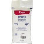 Maskinopvask Salt Tabs Brøste Expo Salttabletter 10kg til blødgøringsanlæg