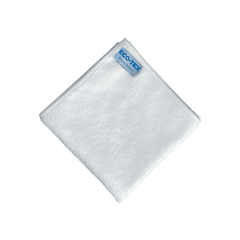 MEMSA PRO Microfiberklud 32x32 cm ECO-TEX SOFT - Hvid