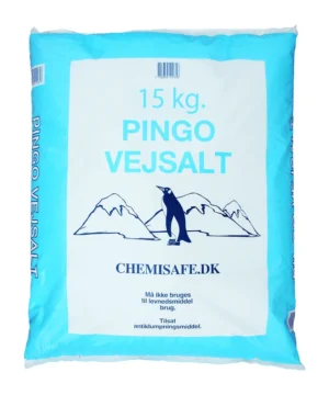 Pingo vejsalt 15 kg pr sæk/1 Palle med 70 sække - fragtfrit leveret