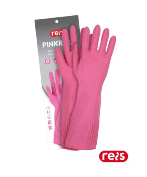 Pink rengøringshandsker